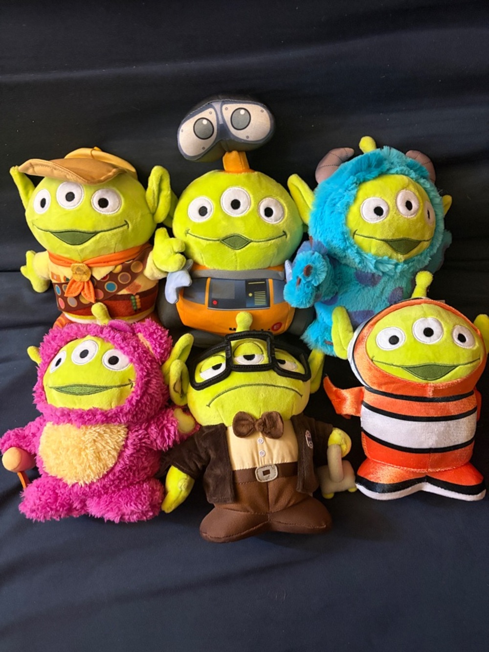 Disney Pixar Alien Remix Plush Collection -  (Set of 6)